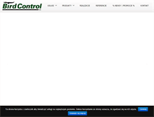 Tablet Screenshot of birdcontrol.net.pl