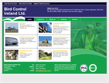 Tablet Screenshot of birdcontrol.ie
